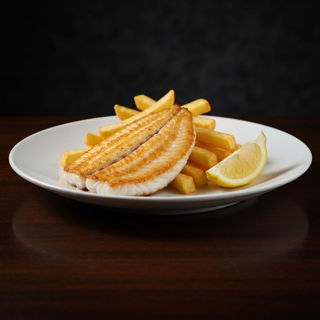 Plaice & Chips